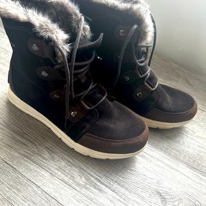 Sorel Boots - winter size 11 (fits 10)- dark brown